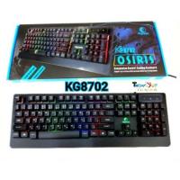 ราคา RAZEAK OSIRIS KG8702 USB Keyboard คีย์บอร์ดมีไฟ (1458535873)
