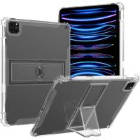 ราคา Clear Soft Case iPad Pro 11 2018 2020 2021 iPad Pro 12.9 2018 2022 Case Stand Carbon Motif With SlotPen (42729195645)