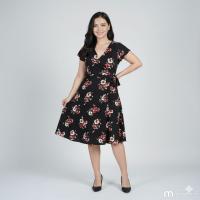 ราคา Dress เข็มขัดผูกบาน Midi Arizona Jean co (52456183343)