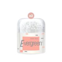 ราคา Evergreen เอเวอร์กรีน สำลีก้านเอเวอร์กรีน 100 ก้านกระปุก x2 (15485634422)
