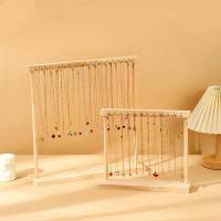ราคา (JMBX) เครื่องประดับยืนแสดงสร้อยคอไม้แขวนเคาน์เตอร์ Rack สําหรับโซ่ต่างหูสร้อยข้อมือตู้โชว์ชั้นเก็บ (27016591687)