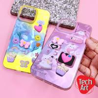 ราคา เคสสีรุ้ง Samsung A02 A03 A03s A05s Vivo Y30/Y50 ติดอะไหล่ดอกไม้ (57304353332)
