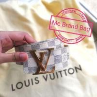 ราคา LV Belt เข็มขัดLV Damier Azur แท้ (1174100095)