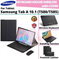 ราคา Galaxy Tab A9 2023 / Tab A7 / Tab S8Ultra คีย์บอร์ด + แผ่นรองเมาส์ | เมาส์คลิกเงียบไร้สาย Bluetooth สําหรับ Tab S9FE Plus/S7FE-12.4 (50656686423)