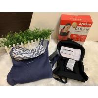 ราคา เป้อุ้ม APRICA รุ่นใหม่ Colan สีน้ำเงินดำ #สภาพมือหนึ่ง พร้อมกล่องและคู่มือ (3293938078)