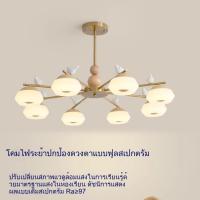 ราคา ครีมลมสไตล์ญี่ปุ่นสร้างสรรค์ LED โคมไฟระย้า โคมไฟแขวนรูปนกสำหรับห้องนั่งเล่นสไตล์มินิมอลสมัยใหม่ โคมไฟร้านอาหารนอร์ดิกสร (40005552102)