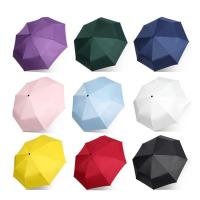 ราคา ร่มพับ 3 ตอน เปิด-ปิด อัตโนมัติ กันฝนกันแดด กัน UV 99.9 % แข็งแรง ทนทาน Umbrella Auto มีสีพื้นให้เลือก สีดำ สีเขียวเข้ม (11908118380)