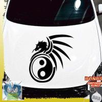 ราคา YIN YANG สติ๊กเกอร์มังกร Dragon CAR HOOD CUTTING Sticker สติ๊กเกอร์มังกรขนาดใหญ่ (28732186202)