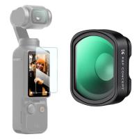 ราคา K&f Concept Magnetic 10X Macro Lens Close Up Filter HD Macro Photography Lens สําหรับ DJI Osmo Pocket 3, Magnetic Mounted / Multi-Coated / Optical Glass (28872532563)