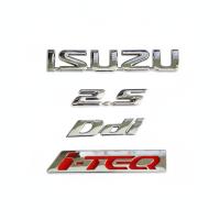 ราคา 4 ชิ้น โลโก้ ISUZU 2.5 Ddi i-TEQ สำหรับ ติดฝาท้าย อีซูซุ ดีแม็ก ISUZU D-MAX ปี 2007+ (53050765452)