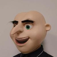 ราคา ใหม่ Despicable Me หมวก Gru Halloween RPG Latex Mask cos Performance Props (24636694937)
