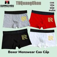 ราคา RR กางเกงบ็อกเซอร์ผู้ชายผ้าฝ้ายแท้ยืด 4 ทิศทาง [RR] กางเกงบ็อกเซอร์บุรุษ (46300935252)