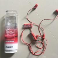 ราคา [used]หูฟัง Sony Stereo Headphones รุ่น MDR-EX150AP สีแดง (1041890769)