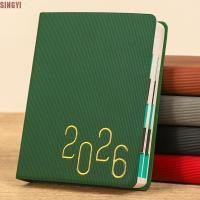 ราคา สิงห์ ก5 สมุดบันทึกวางแผนวาระ,12เดือนขนาดเล็ก2026ตารางวางแผน สมุดบันทึก,จดบันทึกจดบันทึกจดบันทึกภาษาอังกฤษทนต่อการสึกหรอแผ่นเขียนไดอารี่แบบพกพาเครื่อ (45156691753)