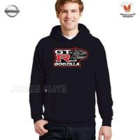 ราคา ️ 【เตรียมจัดส่ง】 Hoodie Jaket Sweater Nissan GTR Godzilla - Hitam ผ้าฝ้าย คอกลม นุ่ม สบาย พิมพ์ลาย M-3XL (41164309888)