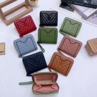 ราคา SS97#พร้อมส่ง8สี กระเป๋าสตางค์ผู้หญิง กระเป๋าสตางค์ใบสั้น กระเป๋าสตางค์น่ารัก กระเป๋าสตางค์ พร้อมช่องใส่บัตร สําหรับผู้ (43278764403)