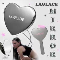 ราคา La Glace Mirror 〰˚กระจกหัวใจพกพา ลากลาส กระจกลากลาส (24781173098)