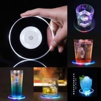 ราคา Liveinstyle จานรองแก้วมีไฟ ที่รองแก้วเรืองแสง LED สวย​ เหมาะกับงานปาร์ตี้เก๋ๆ (5909279411)