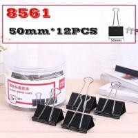 ราคา 12-60Pcs/Box Deli 8561 Stainless Binder Clips Paper Clips 150Mm 241Mm 332Mm 425Mm 519Mm 615Mm Clip (29652688124)