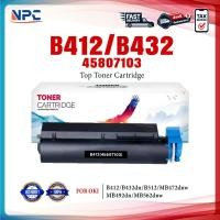 ราคา หมึกเทียบเท่า B412/412/432 (45807103) FOR OKI B412dn/B432/B432dn/B512/B512dn/MB472/MB472w/MB492dn (29578228786)