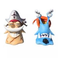 ราคา หอยทากสื่อสาร เรซิ่น หนวดขาว/จินเบ Den Den Mushi resin ค่าย Powermax One piece วันพีช (18071651295)