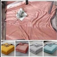 ราคา พร้อมส่ง!!ในไทย ผ้าห่มเกรดพรีเมี่ยม ห่มสบาย นุ่ม ลื่น สไตล์ญี่ปุ่น ผ้าห่มไหมเย็น สไตล์ญี่ปุ่น นุ่มเด้ง ผ้าห่มนาโนหนา (27363746874)