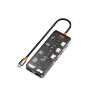 ราคา WiWU Cyber ​​มัลติฟังก์ชั่น 11-in-1 Type C Hub Docking Station (พร้อมส่ง) (25003535479)