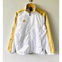 ราคา Putih เสื้อแจ็คเก็ตร่มชูชีพ Adidas สีขาวพร้อมปักโลโก้ (24639363791)