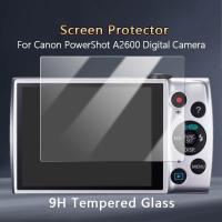 ราคา สําหรับ Canon PowerShot A2600 A2400 A2200 กล้องดิจิตอล HD Clear Slim 2.5D Anti-Scratch 9H Tough กระจกนิรภัยป้องกันหน้าจอฟิล์ม (29839106400)