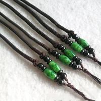 ราคา 5ชิ้นแห้งสีเขียวหยกข้าวลูกปัดจี้เชือกเส้นเล็กเจ้าแม่กวนอิมพระพุทธรูปยี่ห้อหยกจี้โซ่ทําเองเชือก (44557929399)