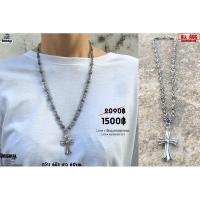 ราคา ♞,♘สร้อยคอ โครมฮาท chrome hearts สแตนเลสแท้100% (57057976658)