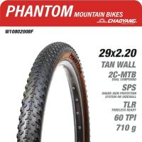 ราคา ยางนอกจักรยานเสือภูเขา ขนาด 29"×2.20" ยางมีกันหนาม ขอบพับ รุ่น PHANTOM DRY(H-5234TR) แบรนด์ CHAOYANG (22875029351)