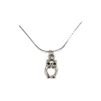 ราคา TANITTgemsสร้อยคอทองคำขาวประดับจี้นกฮูก - White Gold (216726762)