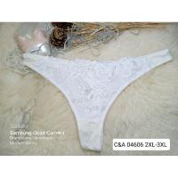 ราคา C&A Size 2XL-3XL ชุดชั้นใน/กางเกงชั้นในทรงจีสตริง(G-string) C&A04606 (4188628855)
