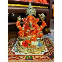 ราคา ส่งฟรี **พระพิฆเนศ "สิทธิวินายัก " ฐานสีทอง สวยมาก งานคุณภาพ นำเข้าจากอินเดีย (27857782797)