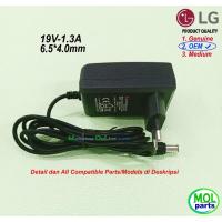 ราคา AC DC Adapter Monitor LCD LED TV LG 19V 1.3A อะแดปเตอร์ 19 โวลต์ 1.3 Ampere 6.5x4.0 มม.OEM (41520806449)