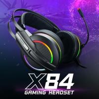 ราคา NUBWO X84 GAMING HEADSET 7.1 VIRTUAL SURROUND SOUND (8811248842)