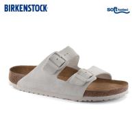 ราคา BIRKENSTOCK Arizona Soft Footbed Vintage white ของแท้ 100% รองเท้าแตะ แฟชั่น (42879322172)