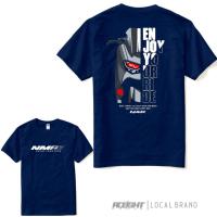 ราคา Nmax เสื้อยืดสีกรมท่าใหม่ | เสื้อยืด Yamaha nmax (20367844371)