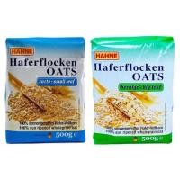 ราคา F/T/W จากเยอรมันHahne Haferflocken Oats 500g. small leaf/ Big leaft fl เกล็ดข้าวโอ๊ดชนิดละเอียด / หยาบ (25123171989)