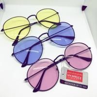 ราคา แว่นตาแฟชั่น แนววินเทจ เลนส์สีกันUV (B1) (765920703)