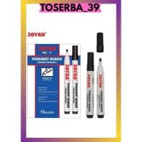 ราคา T39 JOYKO PM-17 PM17 สีดํา PERMANENT MARKER ROUND TIP PATENT KALI (54706174193)