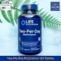 ราคา 20% Sale!!! EXP02/2026 Life Extension - Two-Per-Day 120 Tablets วิตามิน แร่ธาตุรวม (6902588940)