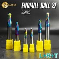 ราคา LRT เอ็นมิลคาร์ไบด์ Endmill Ball ขนาด R1 - R4 หัวบอล 2F แข็ง65HRC (27390450006)