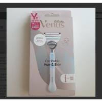 ราคา Gillette Venus For Pubic Hair & Skin 1 Razor 2 Cartridges ยิลเลตต์วีนัส ชุดมีดโกน สำหรับผู้หญิง (23349487342)