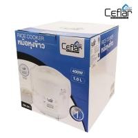 ราคา สุกไว Ceflar หม้อหุงข้าวอุ่นทิพย์ ขนาด 1 ลิตร รุ่น CR-011 หม้อหุงข้าวถูก หม้อหุงข้าว1ลิตร (29027440595)