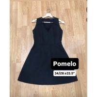 ราคา เดรสทำงานสีดำpomeloแท้มือสอง (47802999768)