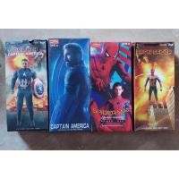 ราคา มือสอง เหมา4กล่อง Captain America Spider-man iron spider Crazy toys pac statue 1/6scale (43376630836)