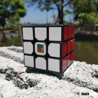 ราคา รูบิค 3x3 รูบิค ของแท้ อย่างดี rubik 3x3 rubiks race Moyu MoFang MF3RS Black 3x3x3 Magic Cube rubix cube Sharkrubik (4490290680)