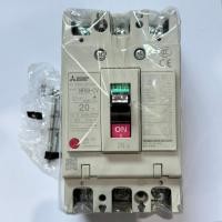 ราคา MITSUBISHI MCCB เบรกเกอร์มิตซูบิชิ NF63-CV 3P 20A ,63A (ใหม่ไม่มีกล่อง) (48505193680)